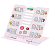 Подставка для книг и учебников BRAUBERG KIDS mini ''Food'' с таблицей умножения, регулируемый угол нак
