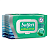 Салфетки влажные 72 шт., SALFETI Antibacterial, антибактериальные, крышка клапан, 48397