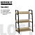 Стеллаж на металлокаркасе BRABIX ''LOFT SH-002'', 600х350х845 мм, цвет дуб натуральный, 641233