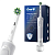 Зубная щетка электрическая ORAL-B (Орал-би) Vitality Pro, БЕЛАЯ/ГОЛУБАЯ, 1 насадка, 53019436