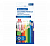 Карандаши цветные стираемые с ластиком BRAUBERG ERASABLE, 12 цветов, шестигранные, грифель 3 мм, нат