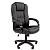 Кресло офисное Chairman CH 600 LT, экокожа, черное, 7158667