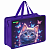 Папка на молнии с ручками BRAUBERG KIDS А4, 1 отделение, пластик, 100 мм, ''Curious cat'', 273376