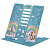 Подставка для книг и учебников большая BRAUBERG KIDS ''Unicorn'' с единицами измерения, регулируемый у