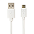 Кабель USB2.0  micro USB, 1 м, SONNEN, медь, для передачи данных и зарядки, белый, 513557