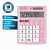 Калькулятор настольный BRAUBERG ULTRA PASTEL-12-PK (192x143 мм), 12 разрядов, двойное питание, РОЗОВ