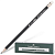 Карандаш чернографитный FABER-CASTELL, 1 шт., ''1112'', НВ, с ластиком, корпус черный, 111200