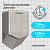 Сушилка для рук ВЫСОКОСКОРОСТНАЯ АНТИВАНДАЛЬНАЯ SONNEN K2022A, 1300 Вт, 150 м/с, IPX1, 72 дБ, нержав