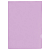 Папка-уголок СТАММ А4, 100мкм, пластик, прозрачная, фиолетовая ММ-30743