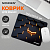 Коврик для мыши SONNEN ''HOT CELLS'' резина + ткань, 250х200х2 мм, 513955