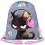 Мешок для обуви ПИФАГОР, 1 отделение, 42х34 см, ''Ruffled kitten'', 274631